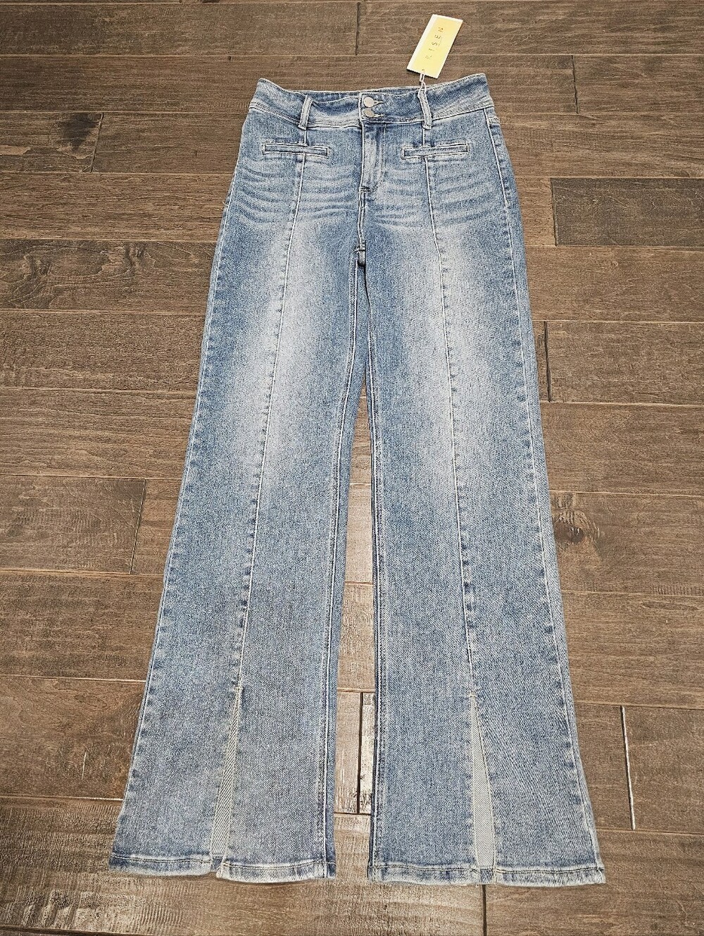 Brand New Risen Skyline High Rise Ankle Straight Leg Jeans Sz 11/30 - Picture 5 of 15